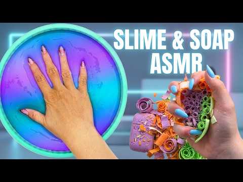 Soap Carving ASMR ! Slime Mixing ! Most Satisfying Compilation