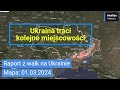 Wojna na Ukrainie Mapa - 01.03.2024 - Ukraina traci kolejne miejscowo?ci