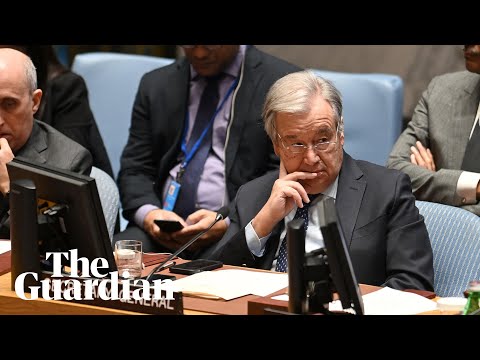 Israel-Hamas war: UN security council to vote on ceasefire in Gaza – watch live