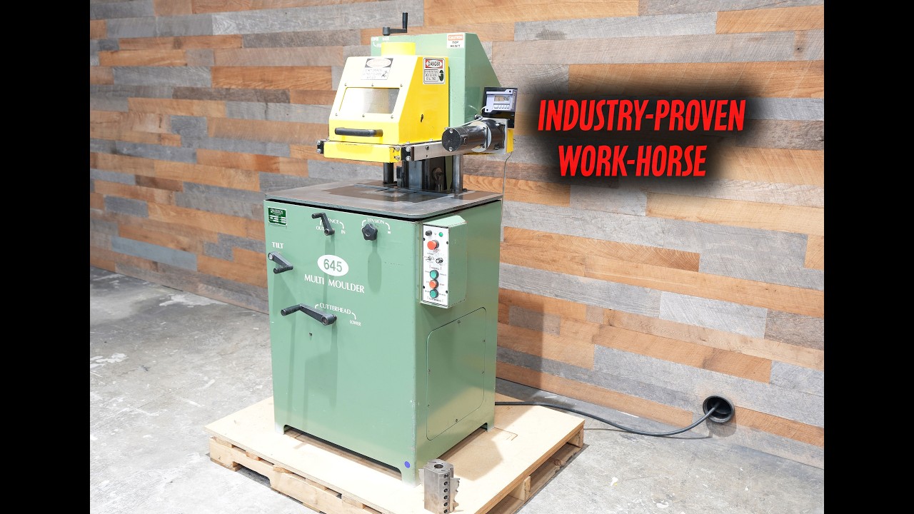 Mikron M645 Multi Moulder & Arch Shaper