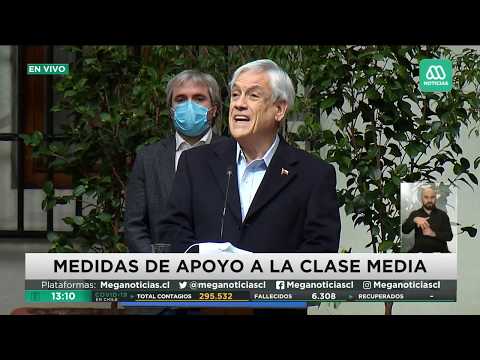 Coronavirus en Chile | Piñera anuncia medidas económicas para ayudar a la clase media
