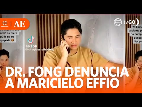 Maricielo Effio es denunciada por el doctor Fong | América Espectáculos (HOY)