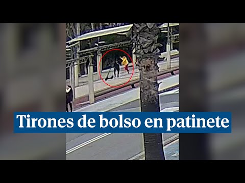 Detenido un ladrón que robaba en patinete eléctrico tras dar dos tirones en Barcelona