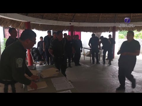 Presuntas irregularidades detectaron autoridades en la Policía Municipal de San Vicente Tancuayalab