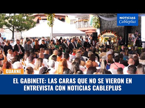 El gabinete: las caras que no se vieron en entrevista con Noticias Cableplus