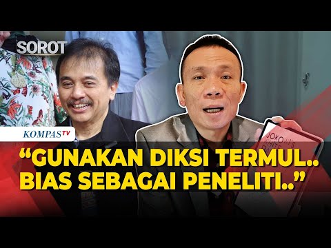 Rismon Sianipar Bedah Tulisan Roy Suryo di Buku Jokowi's White Paper: Politisi Mengaku Peneliti