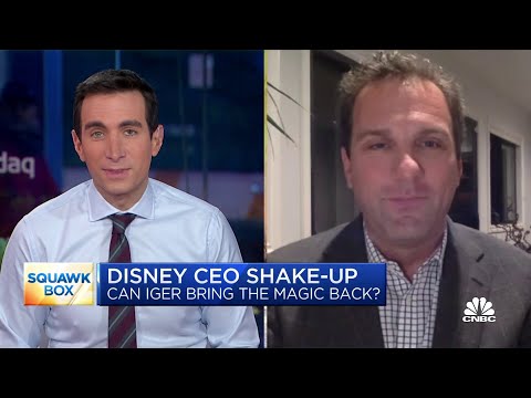 Disney CEO Bob Iger  …