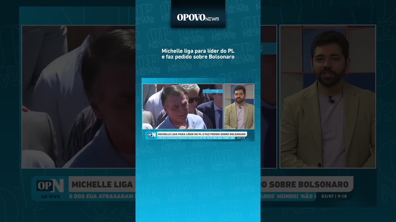 Michelle liga para líder do PL e faz pedido sobre Bolsonaro | OP News