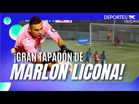 Marlon Licona se luce y tapa penal en el Clásico Ceibeño