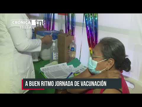 Avanza a buen ritmo la jornada de vacunación en el DIII de Managua - Nicaragua