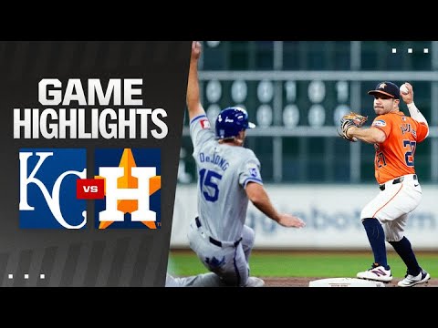 Royals vs. Astros Game Highlights (8/30/24) | MLB Highlights