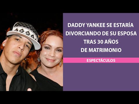 Daddy Yankee se estaría divorciando de su esposa tras 30 años de matrimonio