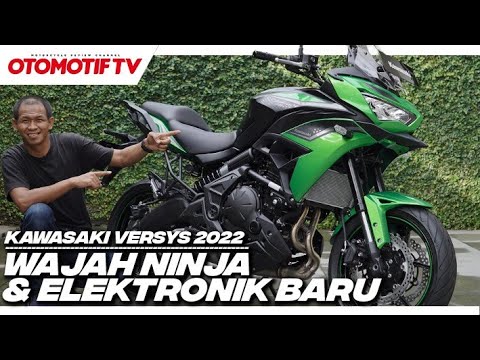 HOT..!!! UPDATE KAWASAKI VERSYS 2022, BERSOLEK PAKAII ELEKTRONIK dan BAJU BARU l Otomotif TV