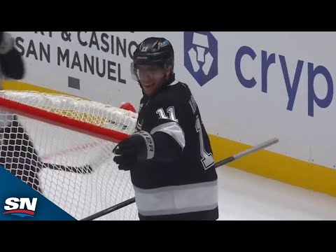 Kings Brandt Clarke Uses Slick Spin Move To Assist Anze Kopitar Goal