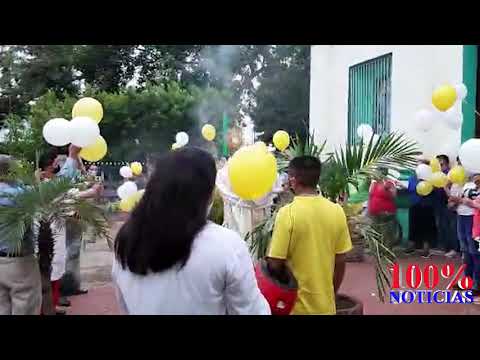 Lanzan globos en Iglesia San Juan de Masaya en solidaridad con Iglesia católica