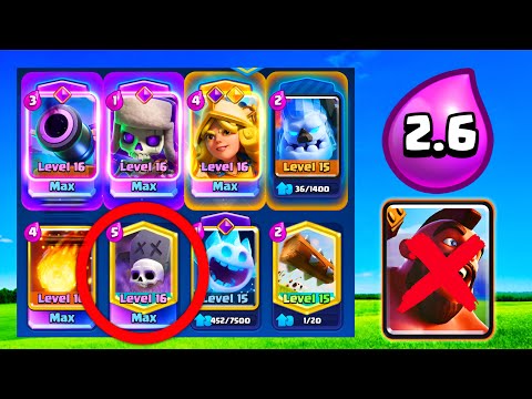 【クラロワ】2.6ホグのフリをした2.8スケラがあまりにも強すぎて楽しいww