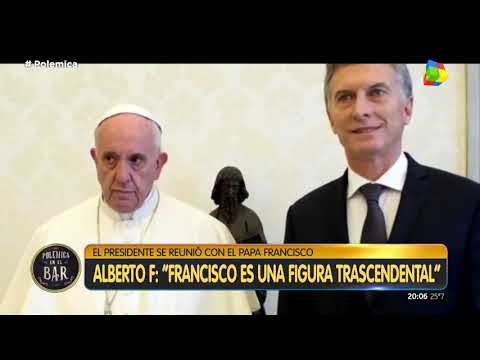 La reunión de Francisco y Alberto Fernández