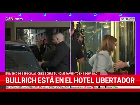 LA ARGENTINA que VIENE: PATRICIA BULLRICH y KARINA MILEI ya están en el HOTEL LIBERTADOR