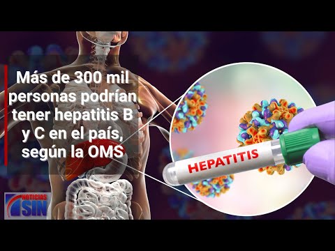 Más de 300 mil personas podrían tener hepatitis B y C en el país, según la OMS