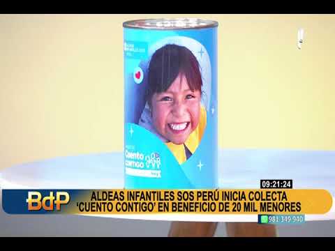 Cuento contigo: colecta de Aldeas Infantiles SOS Perú para 20 mil niñas, niños y adolescentes