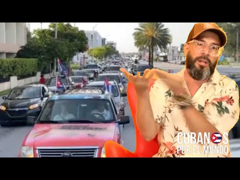 Otaola festeja éxito de la Caravana 11J por Cuba Libre y agradece apoyo de las autoridades de Miami