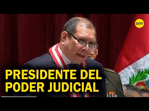 ¡LO ÚLTIMO! Javier Arévalo asume como nuevo presidente del Poder Judicial
