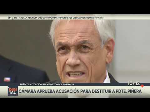 Acusación constitucional contra Piñera: Senado votará el libelo el martes 16