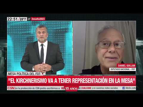 DANIEL GOLLAN: TENEMOS PROSCRIPTAS A UNA DE LAS MEJORES PRESIDENTAS DE LA HISTORIA ARGENTINA