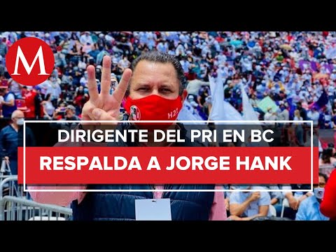 Con apoyo de dirigente del PRI, Jorge Hank Rhon cierra campaña en Baja California