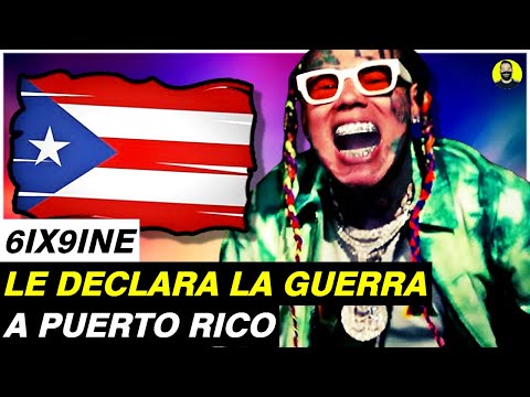 NOTICIA | 6IX9INE le DECLARA LA GUERRA A PUERTO RICO!! CANELO Y BERLANGA INVOLUCRADOS!!