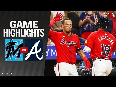 Marlins vs. Braves Game Highlights (8/2/24) | MLB Highlights