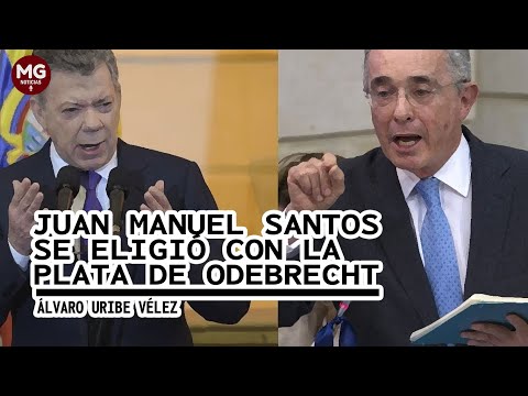 JUAN MANUEL SANTOS SE ELIGIÓ CON PLAYA DE ODEBRECHT   FUERTES DECLARACIONES DE URIBE