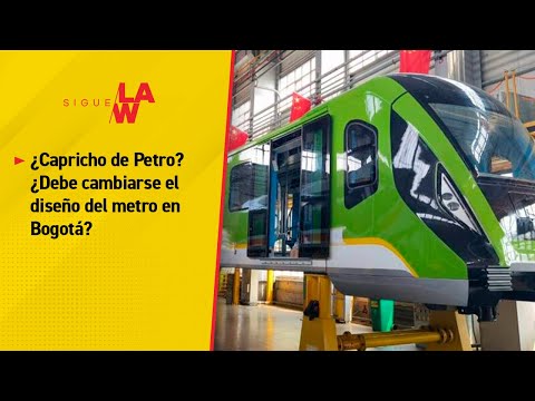 ¿Capricho de Petro? ¿Debe cambiarse el diseño del metro en Bogotá?