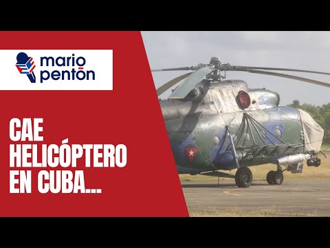 Cae un helico?ptero militar en Santiago de Cuba durante la visita de Rau?l Castro
