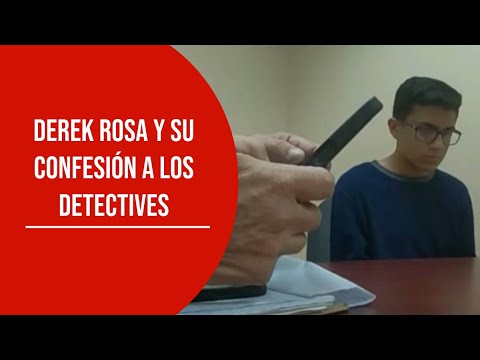 ÚLTIMA HORA: Salen detalles de la confesión de Derek Rosa sobre el asesinato de su madre en Hialeah