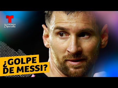 Lionel Messi habría estado cerca de golpear a asistente técnico de Monterrey | Telemundo Deportes