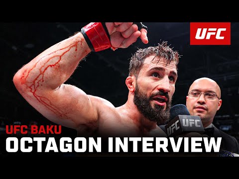 Nazim Sadykhov Octagon Interview | UFC Baku