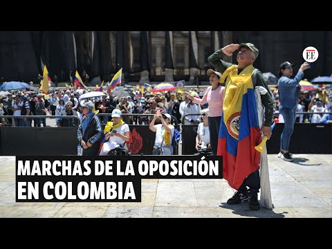 Marchas en Medellín, Cali y Bogotá: así transcurrieron las protestas de la oposición | El Espectador