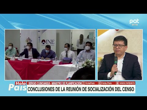 SANTA CRUZ | CONCLUSIONES DE LA REUNIÓN DE SOCIALIZACIÓN DEL CENSO