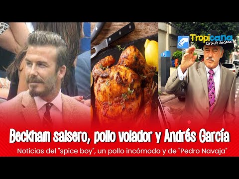 David Beckham, el pollo del avión y Andrés Garcia como Pedro Navaja