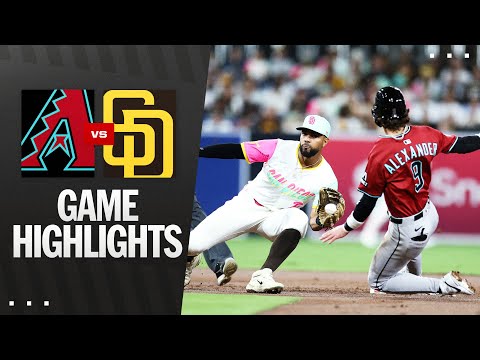 D-backs vs. Padres Game Highlights (9/26/25) | MLB Highlights