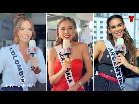 Miss Guatemala, Colombia y Argentina enamoradas de México en Miss Universo 2024