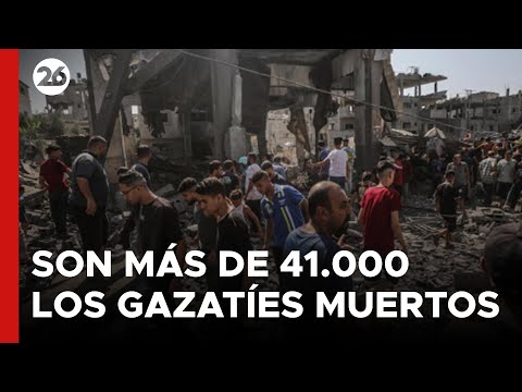 MEDIO ORIENTE | Son más de 41.000 los gazatíes muertos