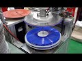 Vinyl Record Mass Production Process. Korea's Only LP Records Manufacturing Factory.[480p]