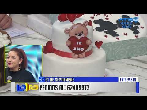 El emprendimiento  El amor es dulce ofrece tortas personalizadas para este 21 de septiembre