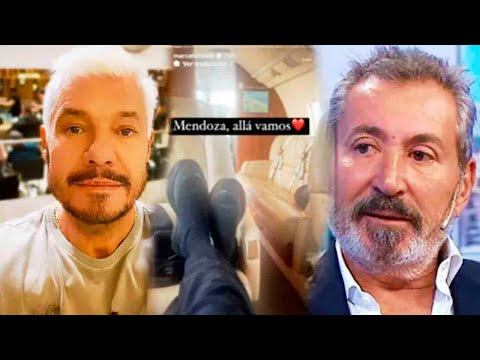 La visita de Marcelo Tinelli a Daniel Vila en Mendoza: bodegas, contratos ¿y saldo de deudas?