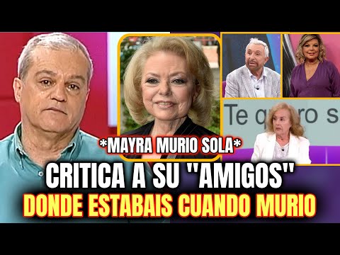 BRUTAL: Ramon Garcia DEJA EN RIDICULO a TODOS esos AMIGOS que DECIAN ser AMIGOS de MAYRA GOMEZ KEMP