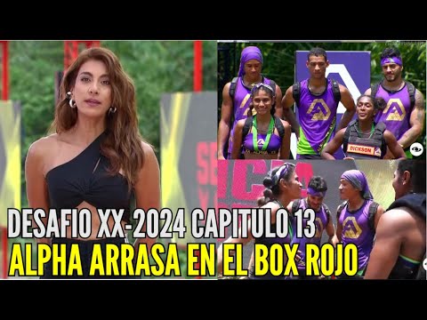 CAPITULO 13 DESAFIO XX-2024 ALPHA ARRASA EN EL BOX ROJO SORPRENDENTE VICTORIA