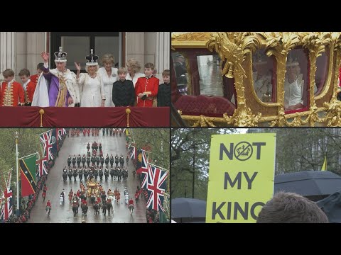 Carlos III fue coronado en histórica ceremonia en Londres