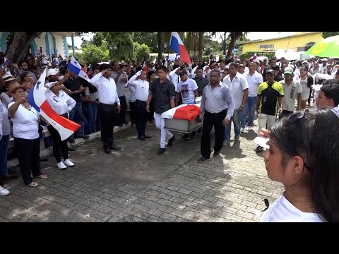 Dan último adiós a manifestantes asesinados en Chame